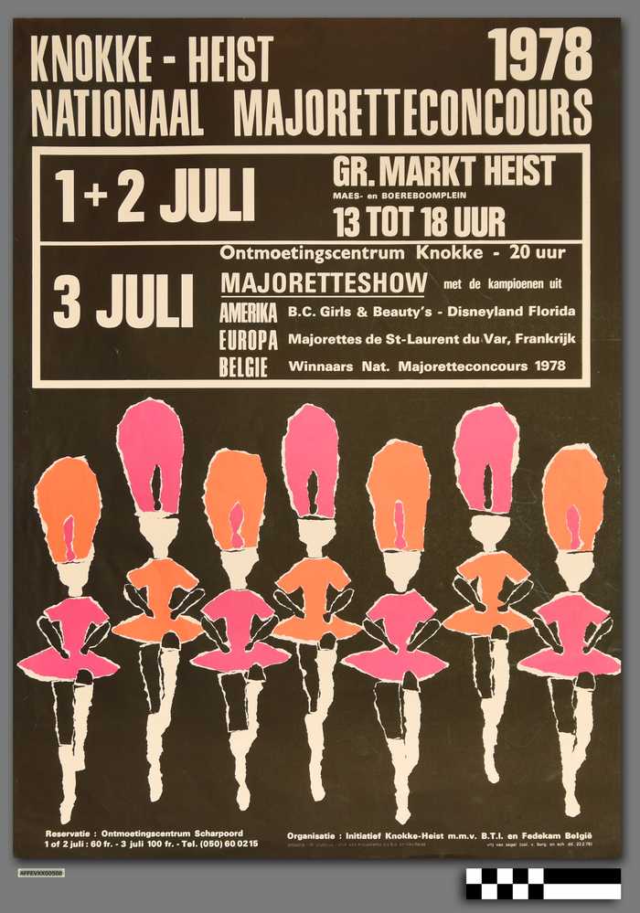 Knokke-Heist Nationaal Majoretteconcours 1978