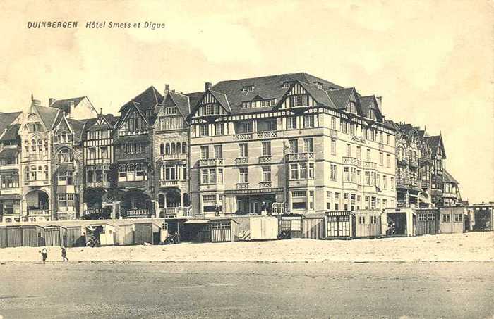 Duinbergen, Hôtel Smets et Digue