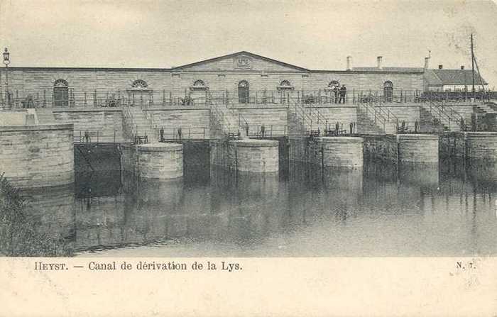 Heyst - Canal de dérivation de la Lys
