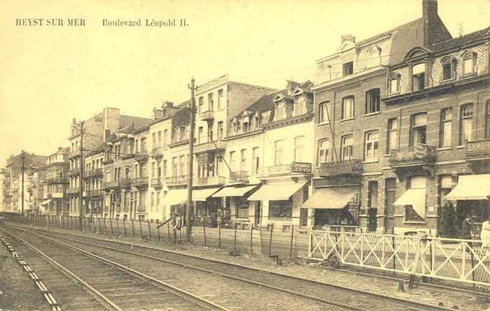 Heyst sur Mer - Boulevard Léopold II