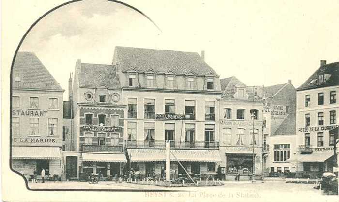 Heyst s.m. - La Place de la Station