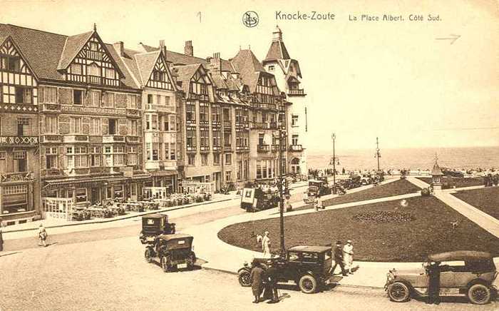 Knocke-Zoute - La Place Albert - Côté Sud