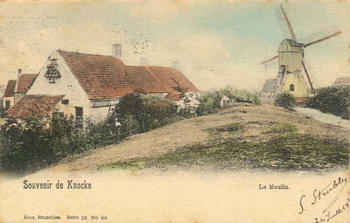 Souvenir de Knocke - Le Moulin