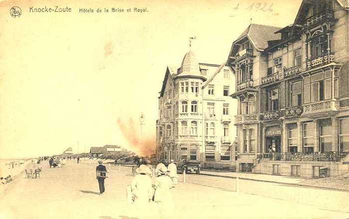 Knocke-Zoute - Hôtels de la Brise et Royal