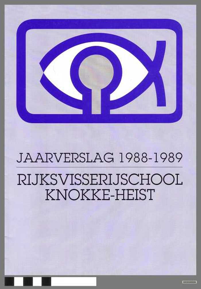 Rijksvisserijschool Knokke-Heist. Jaarverslag 1988-1989