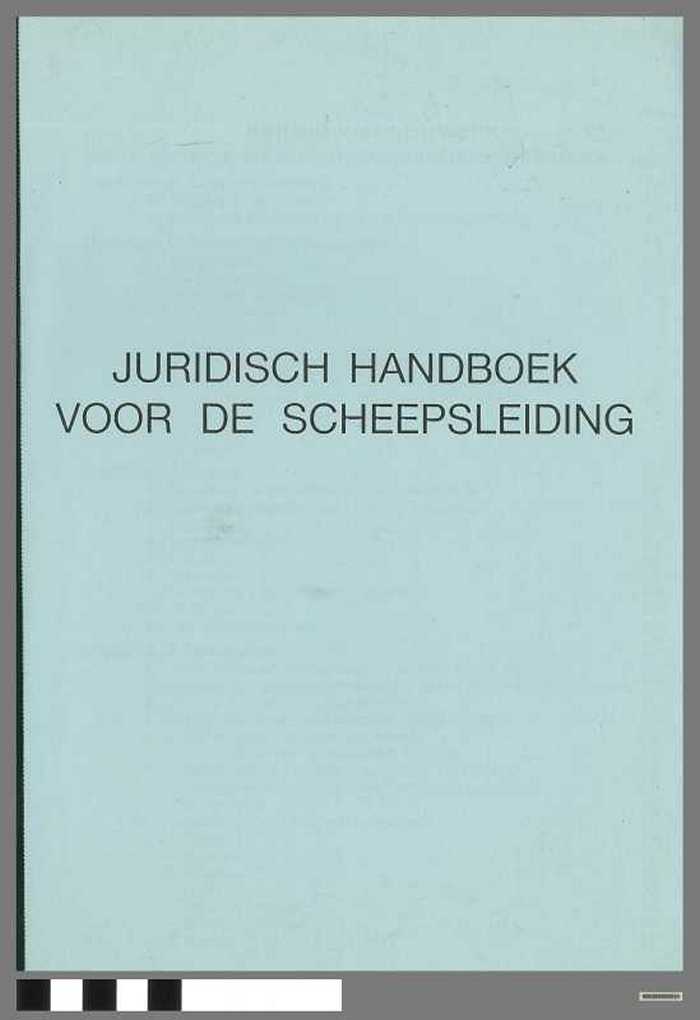 Juridisch handboek voor de Scheepsleiding