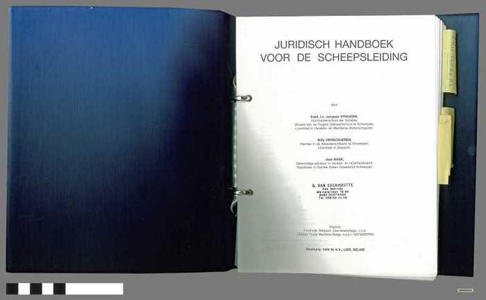 Juridisch handboek voor de scheepsleiding