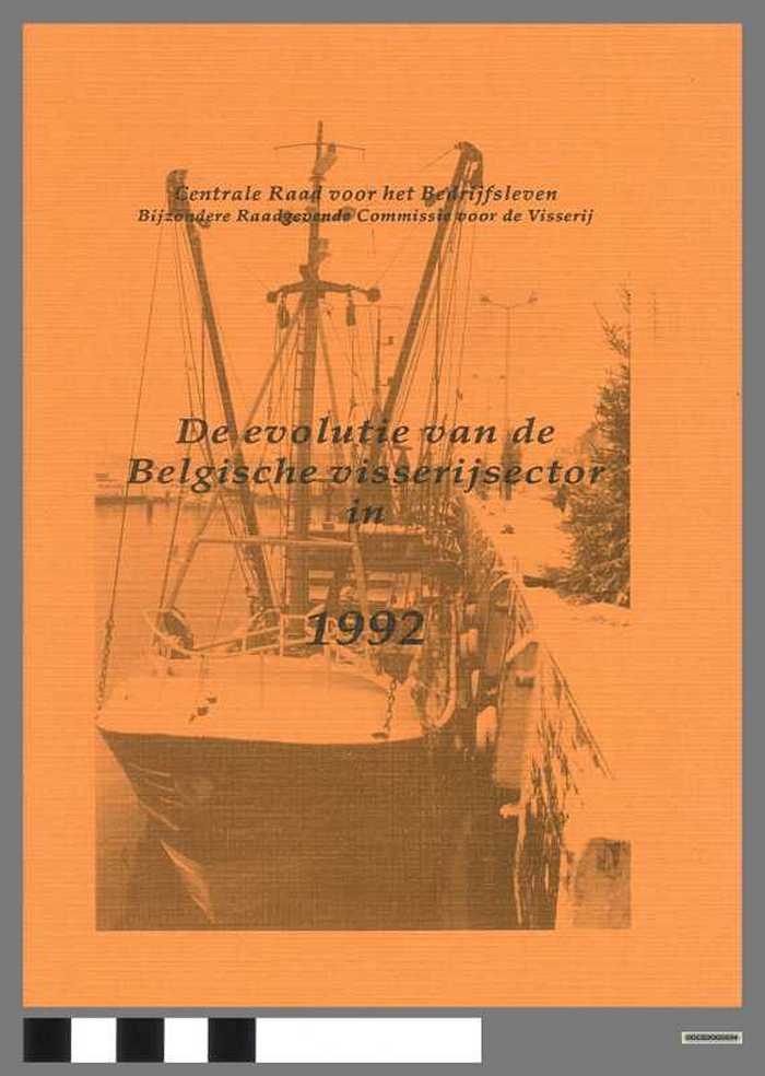 De evolutie van de Belgische visserijsector in 1992.