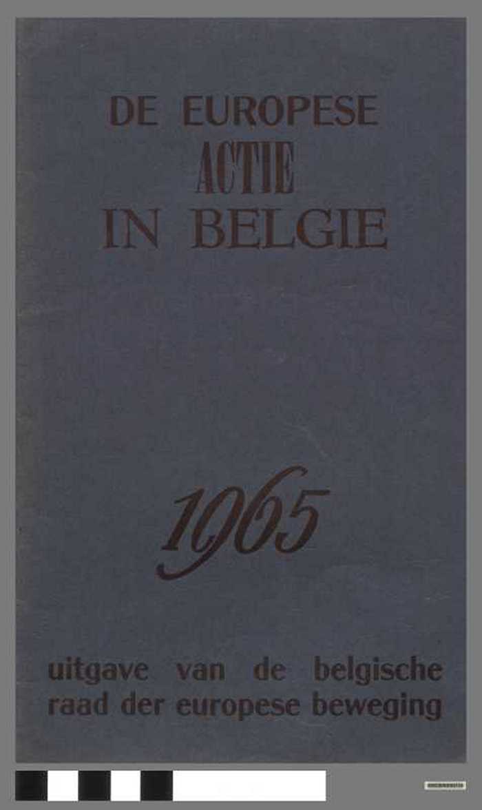 De Europese actie in België - 1965