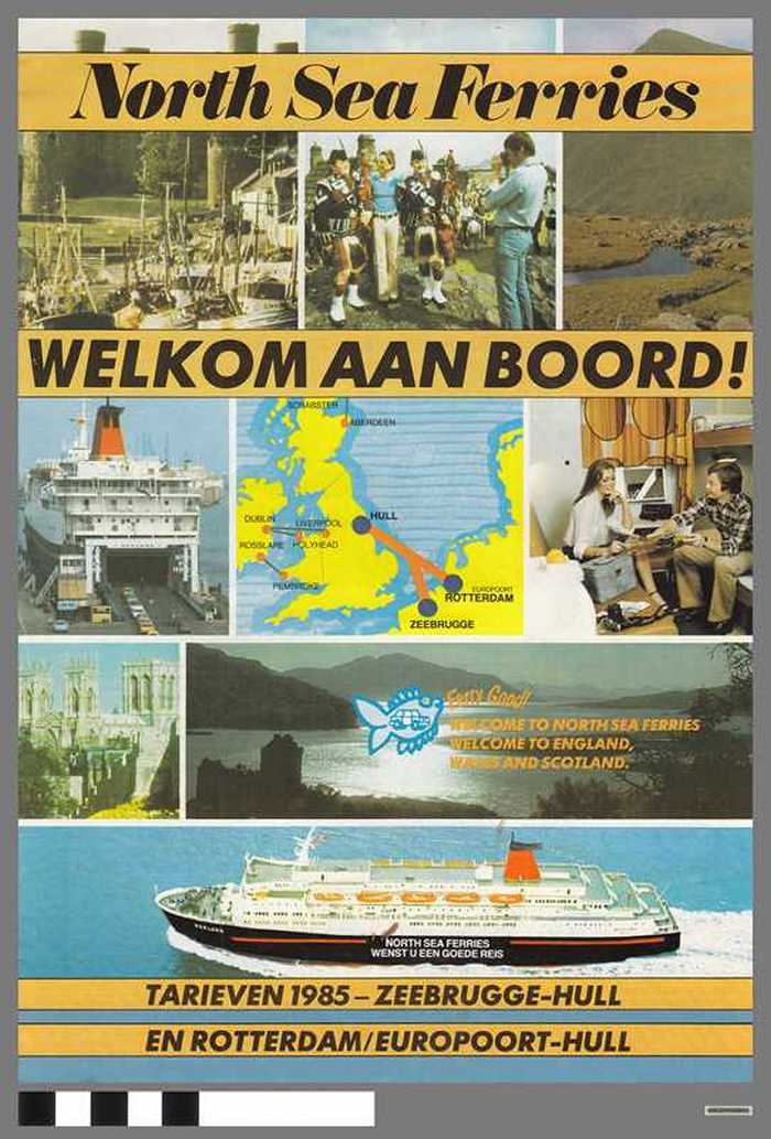 Welkom aan boord - North Sea Ferries - 1985