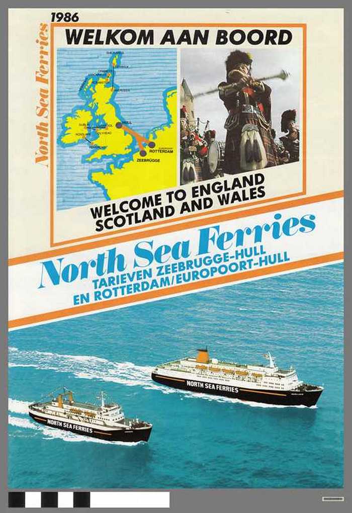Welkom aan boord - North Sea Ferries - 1986