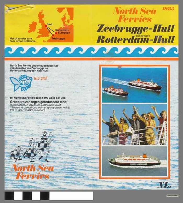 North Sea Ferries - Zeebrugge-Hull en Rotterdam/Europoort-Hull - 1983