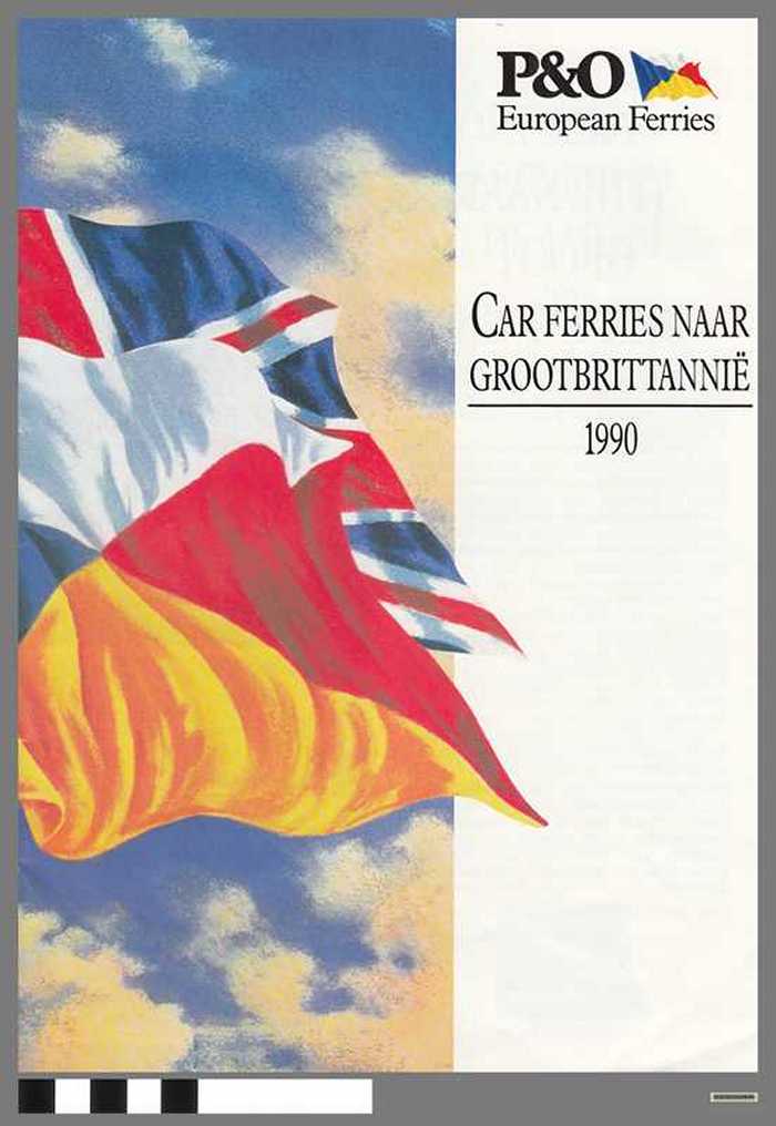 P&O European Ferries - Car ferries naar Groot-Brittanië - 1990