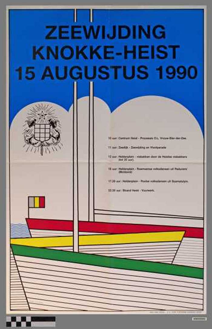 Zeewijding Knokke-Heist, 15 augustus 1990