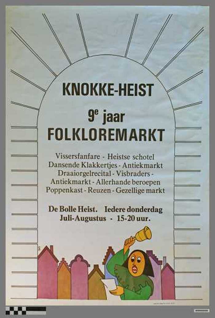 Knokke-Heist, 9e jaar Folklorenmarkt