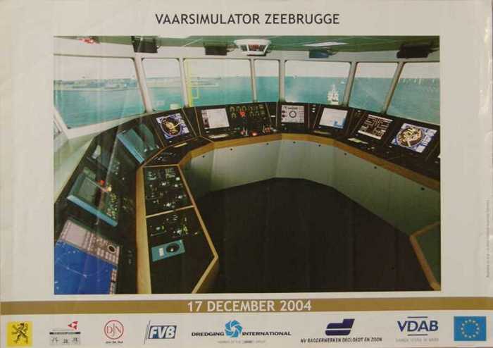 Vaarsimulator Zeebrugge.