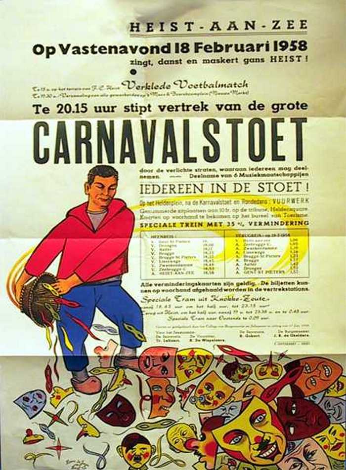 Carnavalstoet Heist-aan-zee.