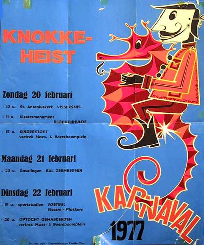 Karnaval 1977 Knokke-Heist