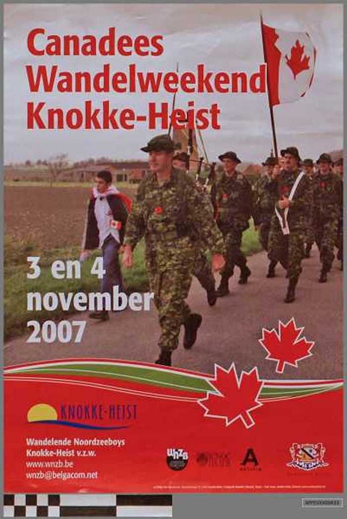 Canadees Wandelweekend Knokke-Heist.