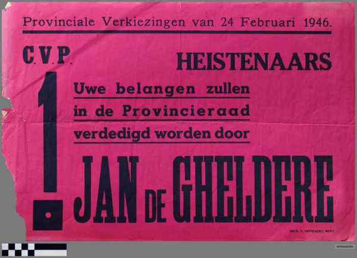 Provinciale Verkiezingen van 24 februari 1946 - C.V.P. 1