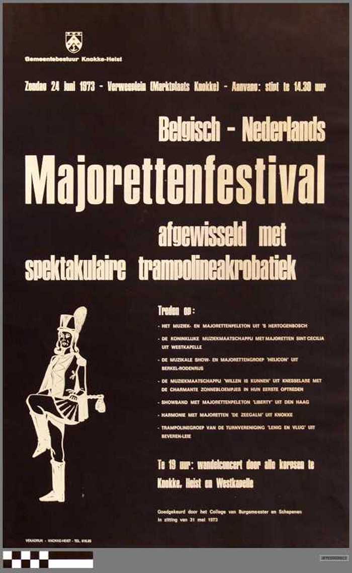 Belgisch-Nederlands Majorettenfestival en trampolineacrobatiek
