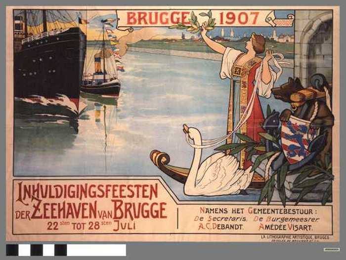 Inhuldigingsfeesten der Zeehaven van Brugge.
