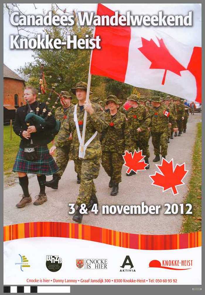 Canadees Wandelweekend Knokke-Heist 2012