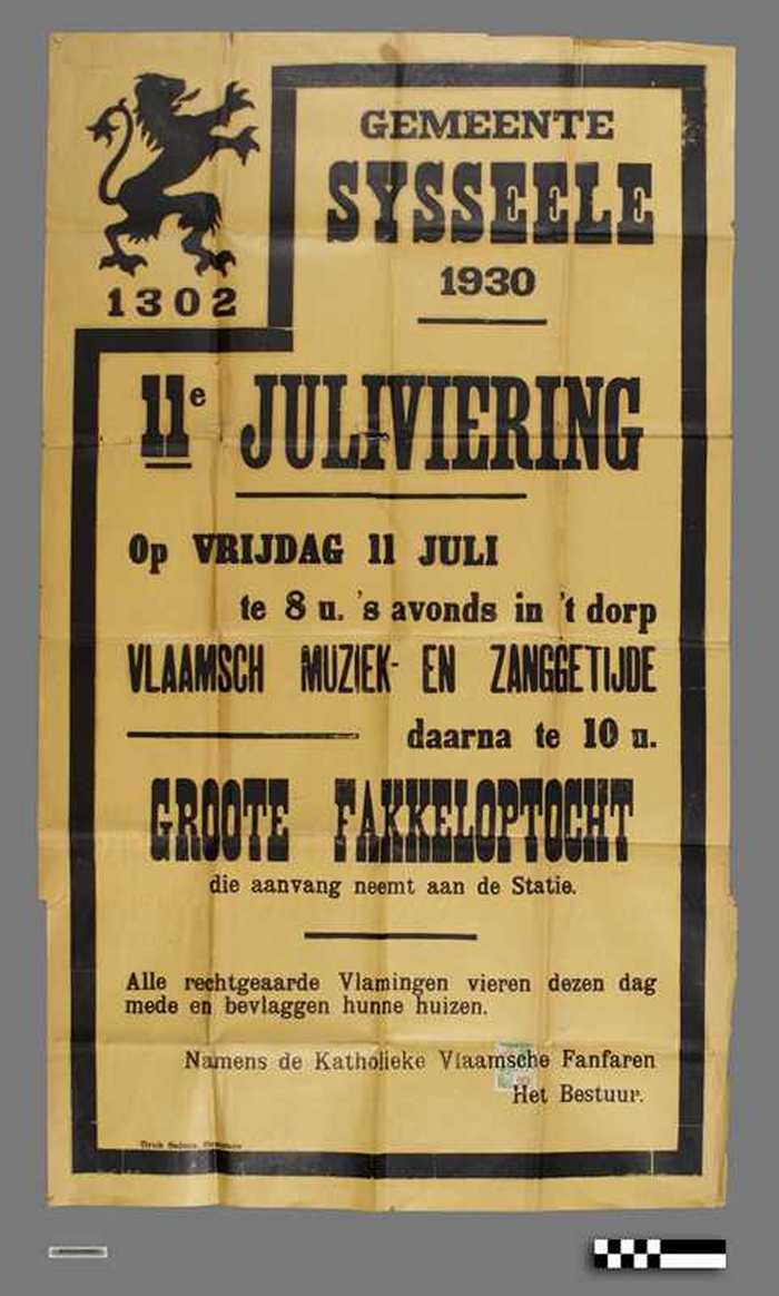 11e juliviering Sysseele - 1930