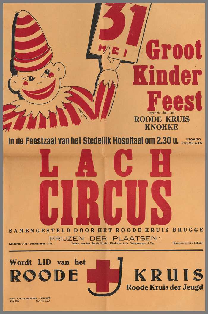 Groot kinderfeest - Lach circus - 31 mei