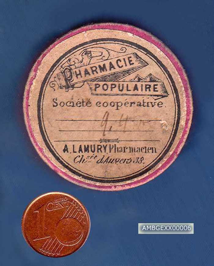 Pharmacie Populaire Société Cooperative Lamury - Pillendoos