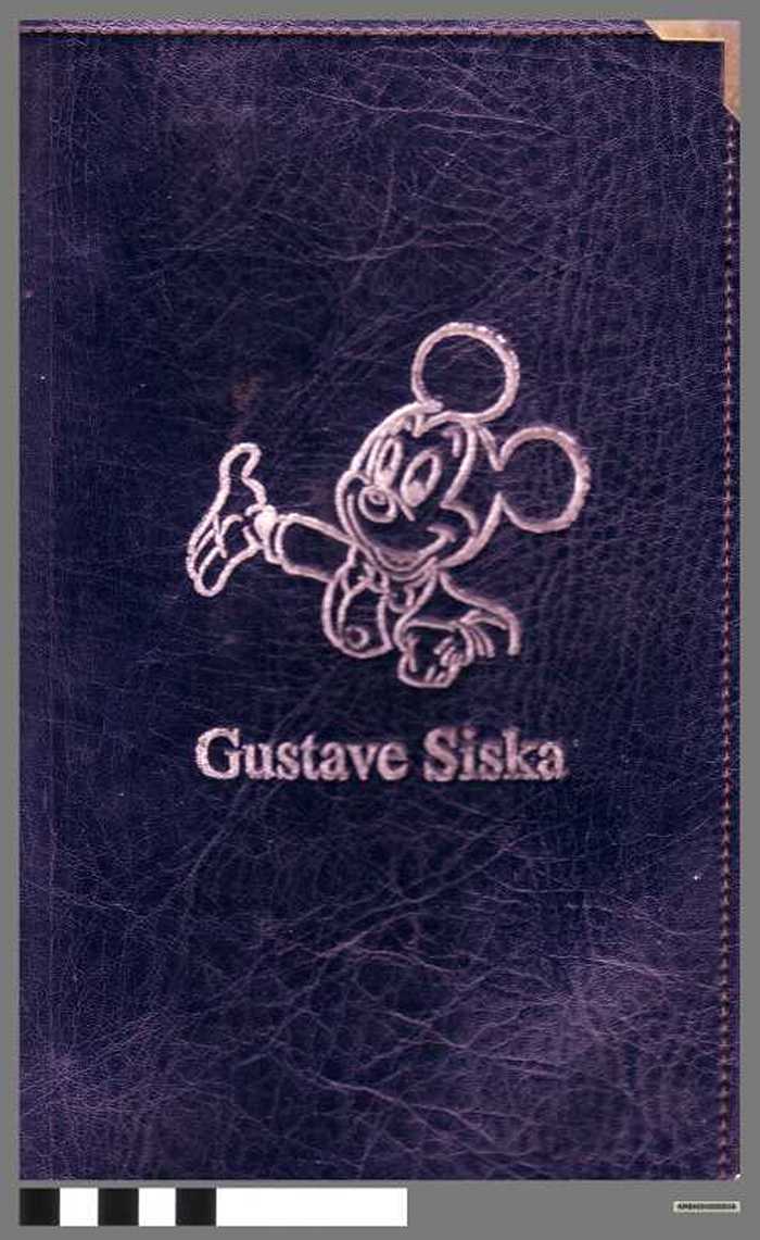 Consumptiekaart - Gustave Siska