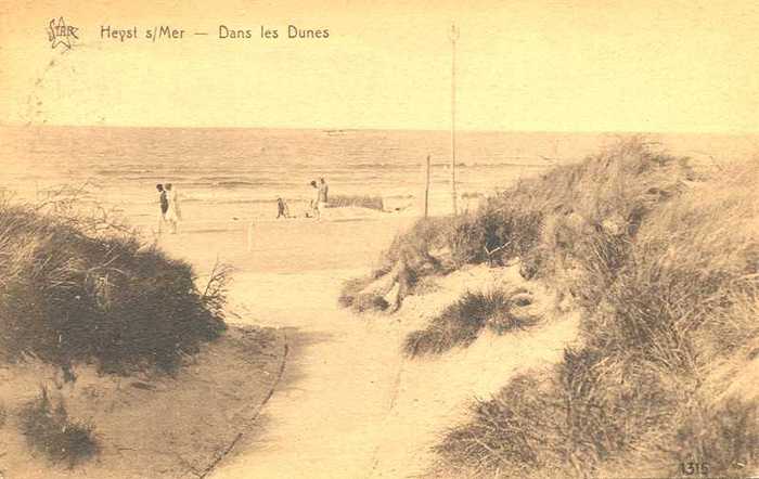 Heyst s/Mer, Dans les Dunes
