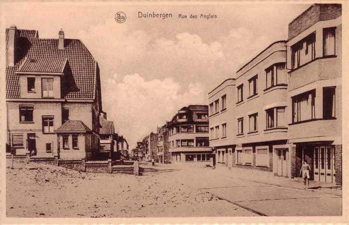Duinbergen, Rue des Anglais