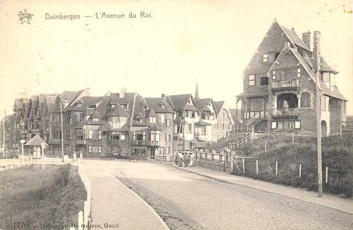 Duinbergen, L'Avenue du Roi
