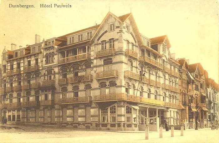 Duinbergen, Hôtel Pauwels