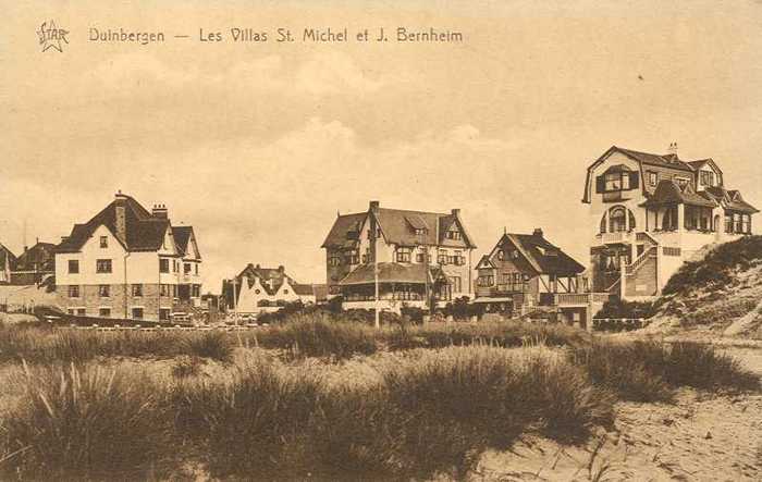 Duinbergen, Les Villas St.Michel et J. Bernheim