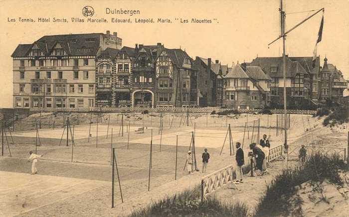 Duinbergen, Les Tennis, Hôtel Smets, Villas Marcelle, Edouard, Léopold, Maria, Les Alouettes