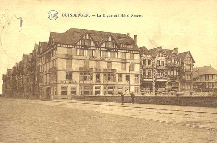 Duinbergen, La Digue et l'Hôtel Smets