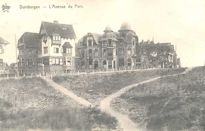 Duinbergen, l'Avenue du Parc