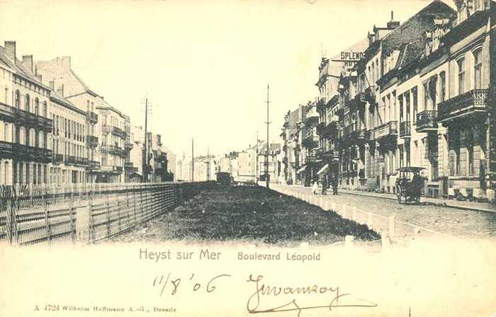 Heyst sur Mer - Boulevard Léopold