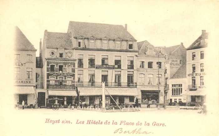 Heyst s/m - Les Hôtels de la Place de la Gare