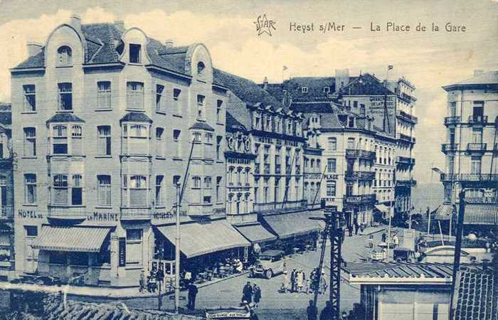 Heyst - La Place de la Gare
