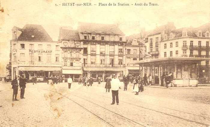 Heyst-sur-Mer - Place de la Station - Arrêt du Tram