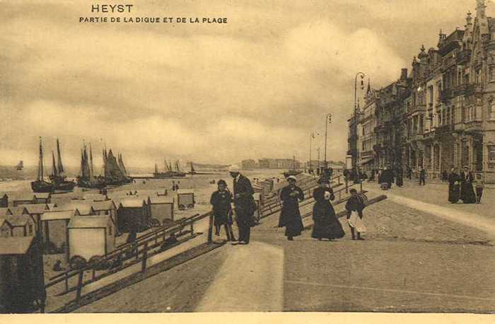 Heyst - Partie de la Digue et de la Plage