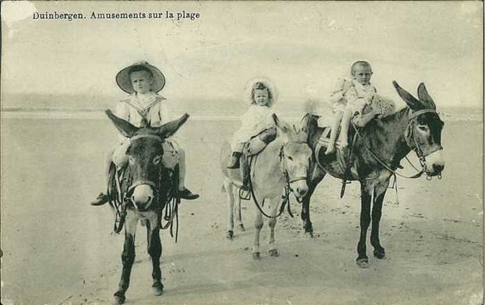 Duinbergen - Amusements sur la plage