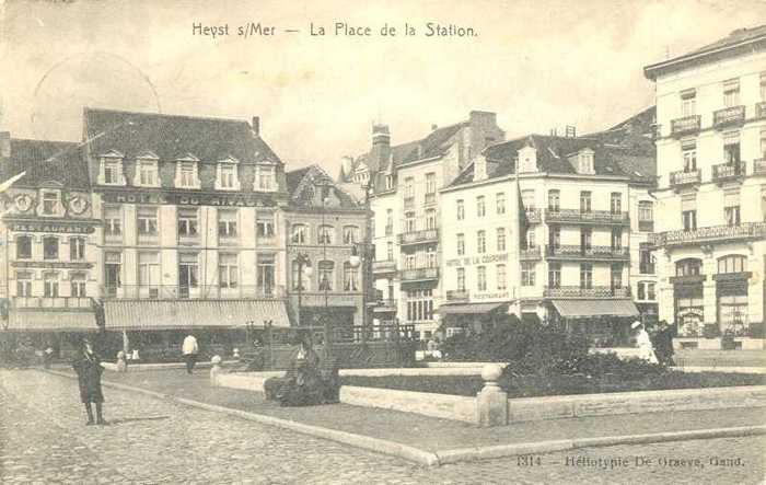 Heyst s/Mer - La Place de la Station