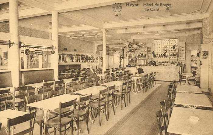 Heyst - Hôtel de Bruges - Le Café