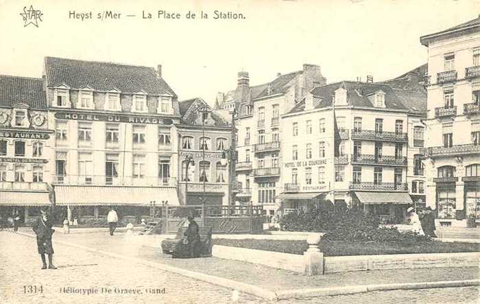Heyst s/Mer - La Place de la Station
