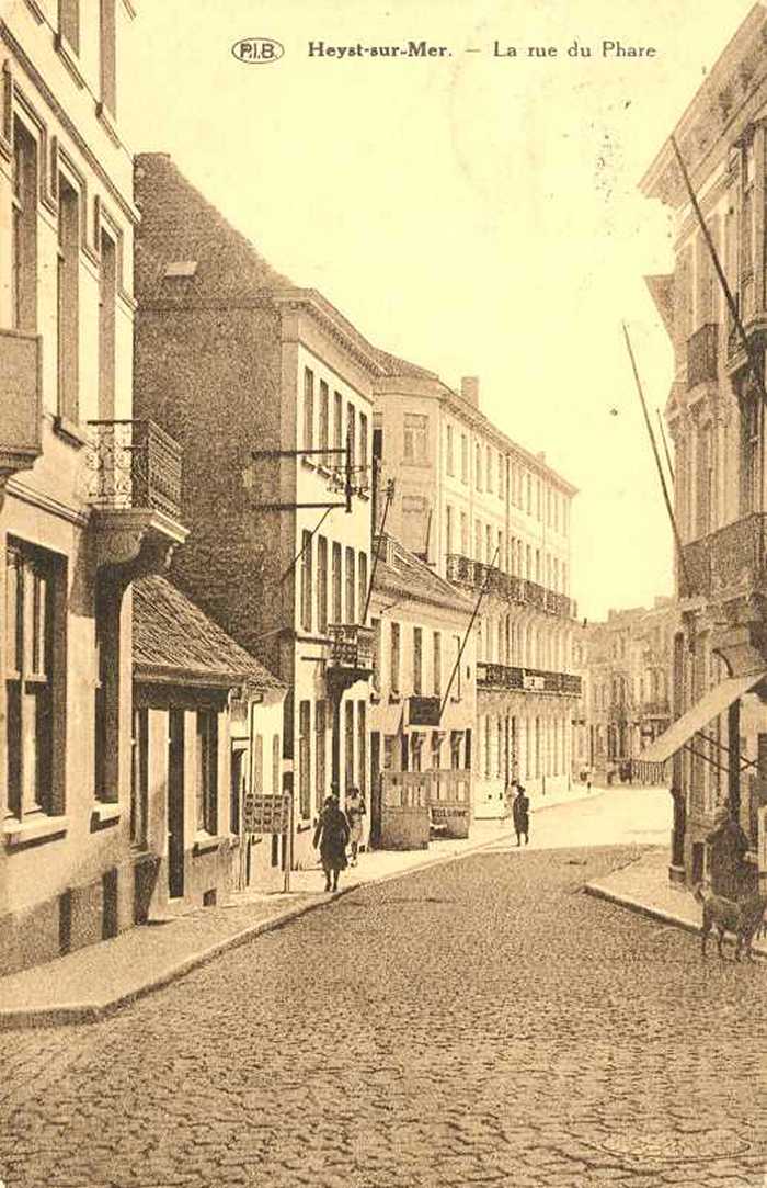 Heyst-sur-Mer - La Rue du Phare