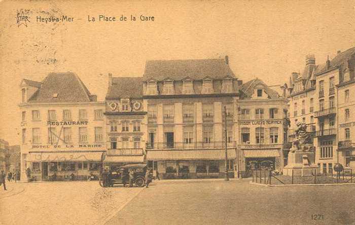 Heyst s/Mer - La Place de la Gare